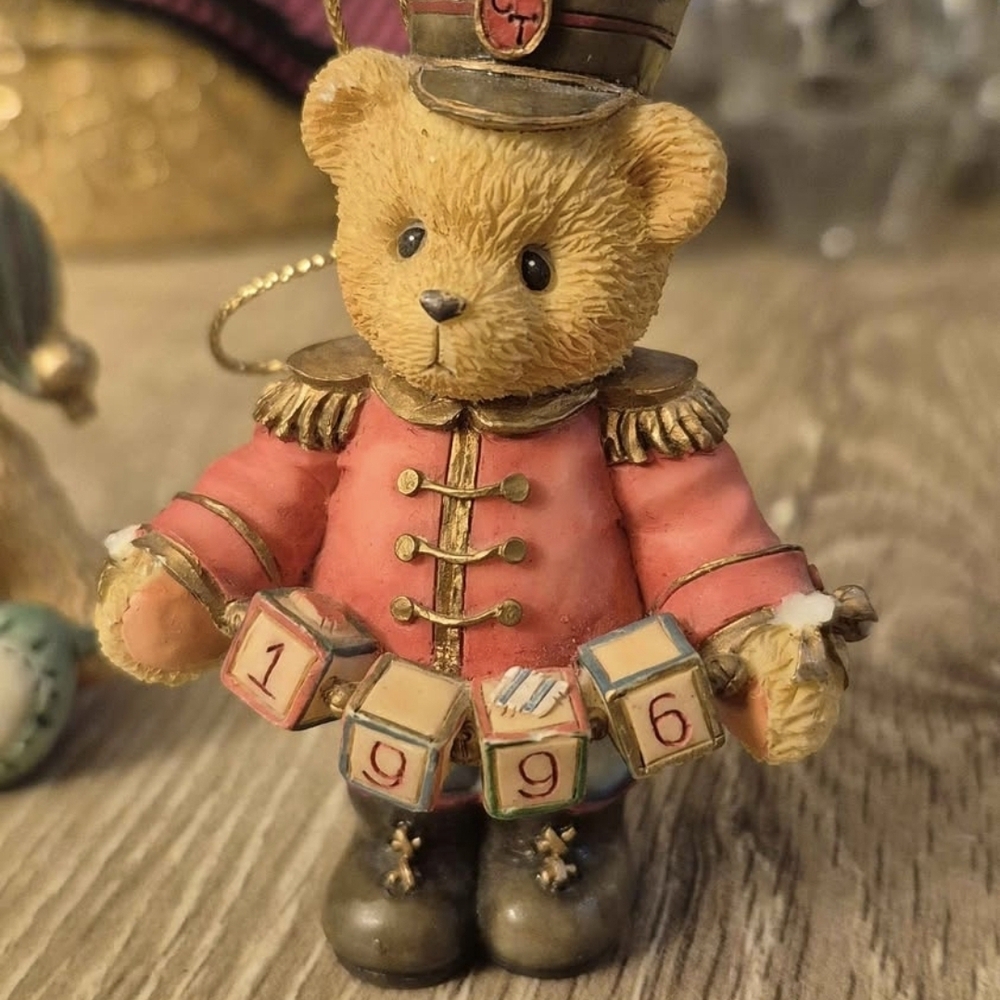 Cherished Teddies Christmas Ornament
